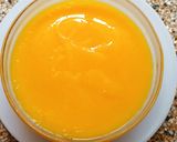 A picture of step 1 of Fresh Mango Juice and Masala Puri.