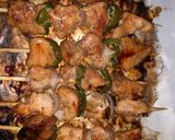 A picture of step 4 of Chicken kebab.