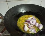 A picture of step 9 of Punjabi Style Bhindi Masala.