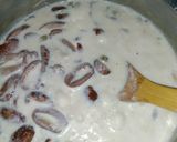 A picture of step 7 of Eid special khajoor kheer.