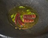 A picture of step 5 of Oats Semolina Uttapam with idli and Sambhar.