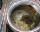 A picture of step 7 of Gujarat Kadi and khichadi.