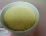A picture of step 1 of Pani puri(golgappey).
