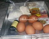 Foto langkah ke 3 dari resep Ogura Pandan Cake Oven Tangkring.