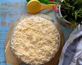 A picture of step 8 of Indonesian Fermented Cassava Cheese Cake (Bolu Tape Keju).