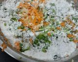A picture of step 6 of Triple Schezwan Fried Rice.