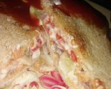 A picture of step 2 of Instant sandwich.