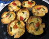 A picture of step 7 of Tortilla cups.