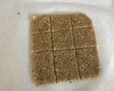 A picture of step 4 of Coconut Biscuitpara/Coconut Crackers.