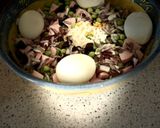 Une image de l'étape 2 de Salade mixte, version Olive.