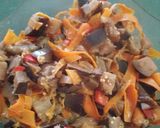 Foto del paso 4 de la receta: Chatay de berenjena, ciruela y zanahoria