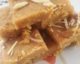 A picture of step 10 of Besan burfi.