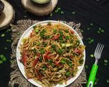 A picture of step 5 of Vegetable Chowmein.