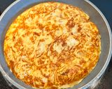 A picture of step 7 of Spanish Potato Omelette with Onion (Tortilla de Patata con Cebolla).