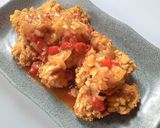 Foto langkah ke 6 dari resep Tempe Goreng Saus Asam Manis.