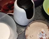 Foto langkah ke 2 dari resep Puding Brownies.