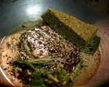 A picture of step 5 of Whole Green gram  dhokla.