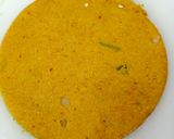 A picture of step 6 of Rajasthani Tikkad.