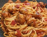 Olasz paradicsomos húsgolyó spagettivel recept fázis 9 fotója