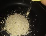 A picture of step 1 of Masala oats.