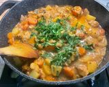 Une image de l'étape 28 de Sauté de porc mijoté au curry avec des légumes.