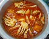 A picture of step 7 of Spicy and Tangy CRABS CURRY.