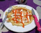 Foto langkah ke 6 dari resep Okonomiyaki ala Bunda Qiano (Enak, lezat & yummy).