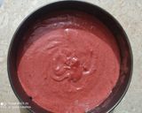 A picture of step 8 of Red velvet cake 🎂🍰.