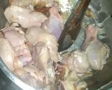 A picture of step 2 of Desi palak gosht (Palak chicken).