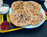 स्वादिष्ट गोभी के पराठे लंच बॉक्स के लिए रेसिपी चरण 4 फोटो