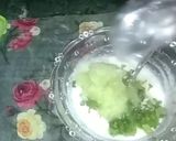 A picture of step 2 of Cucumber raita.