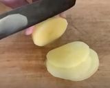 Hình bước làm 1 của món Snack khoai tây