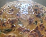 A picture of step 3 of Methi thepla.