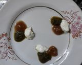 A picture of step 4 of Dahi vada.