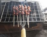 Foto langkah ke 5 dari resep Sate Sapi Bumbu Sederhana.