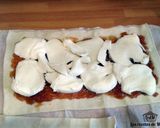 Foto del paso 3 de la receta: Hojaldre de membrillo y mozzarella