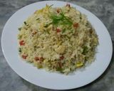 A picture of step 6 of Easiest fried rice😋🍲.
