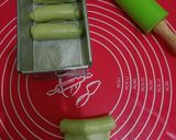 Foto langkah ke 3 dari resep Roti Sobek Pandan.
