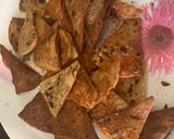 A picture of step 3 of Roti Chaat.