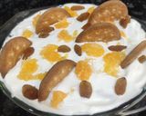 A picture of step 8 of Easy Biscuits orange Trifle.