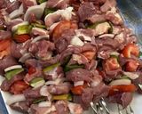 صورة لخطوة 1 من وصفة لحم مشوي 🍢🍡