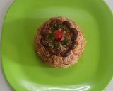 A picture of step 4 of Carrot pulav.