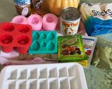 Hình bước làm 1 của món Bánh rau câu chai bia hoa nổi 4D