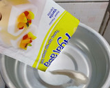 Foto langkah ke 1 dari resep Pudding Selasih with Fiber Creme.
