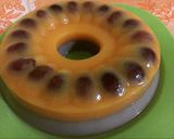 Foto langkah ke 4 dari resep Pudding Mangga Coklat Anggur.