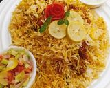 A picture of step 8 of Spicy Chicken Biryani 😋😋.