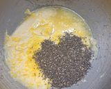 Une image de l'étape 3 de Barquette financier citron et graine de chia.