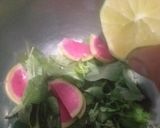 Foto del paso 8 de la receta: Pulpo en salsa de chintextle con puré de papá y ensalada fresca,