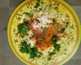 A picture of step 2 of Lauki kofta.