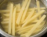 A picture of step 1 of French fries.
